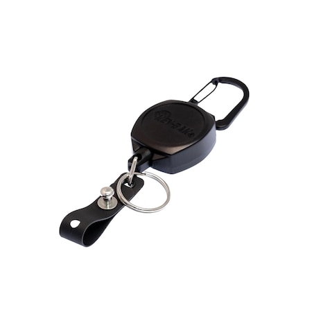 Key-Bak KEYBAK Sidekick - Hi-Capacity, Dual HC- ID Strap/Split Ring End Fitting, Lanyard 0KB12-0A42